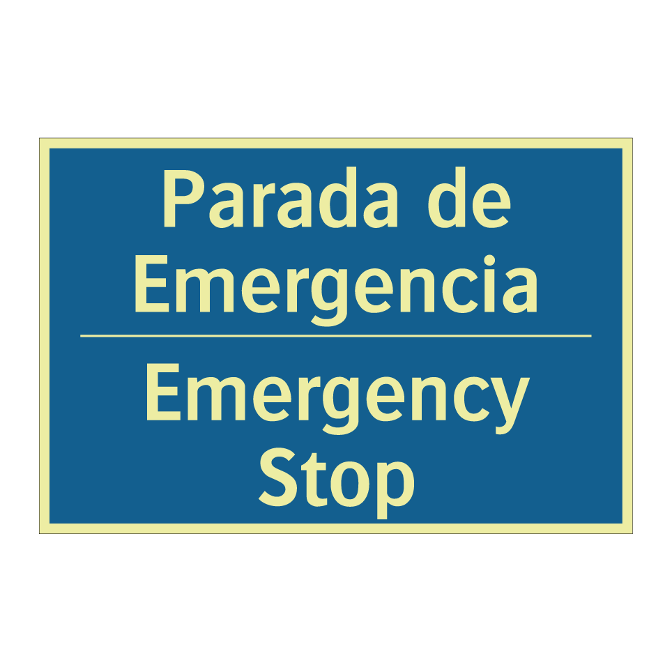 Parada de Emergencia - Emergency Stop