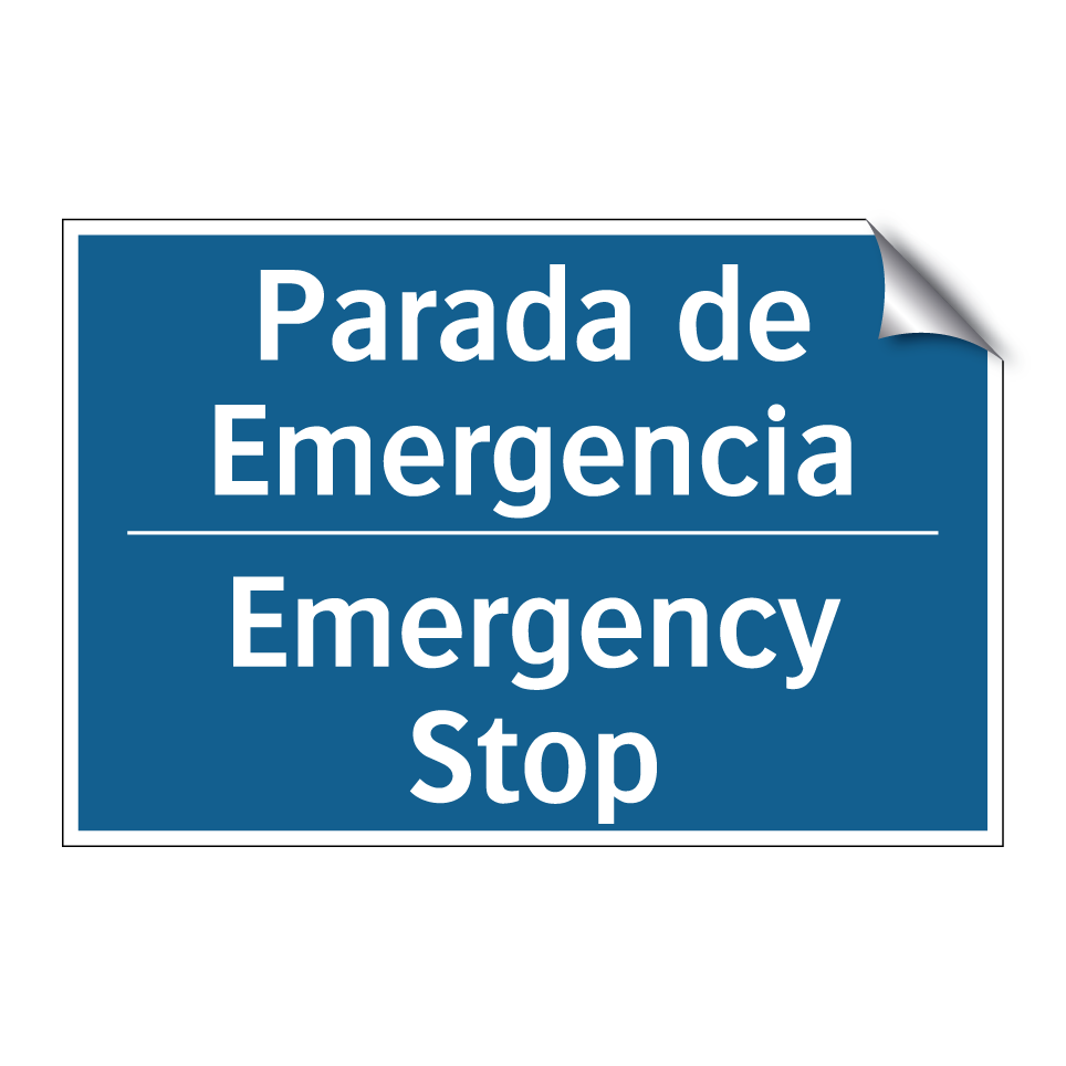 Parada de Emergencia - Emergency Stop