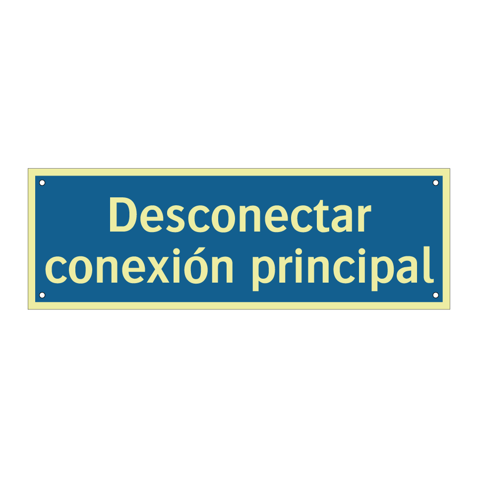 Desconectar conexión principal