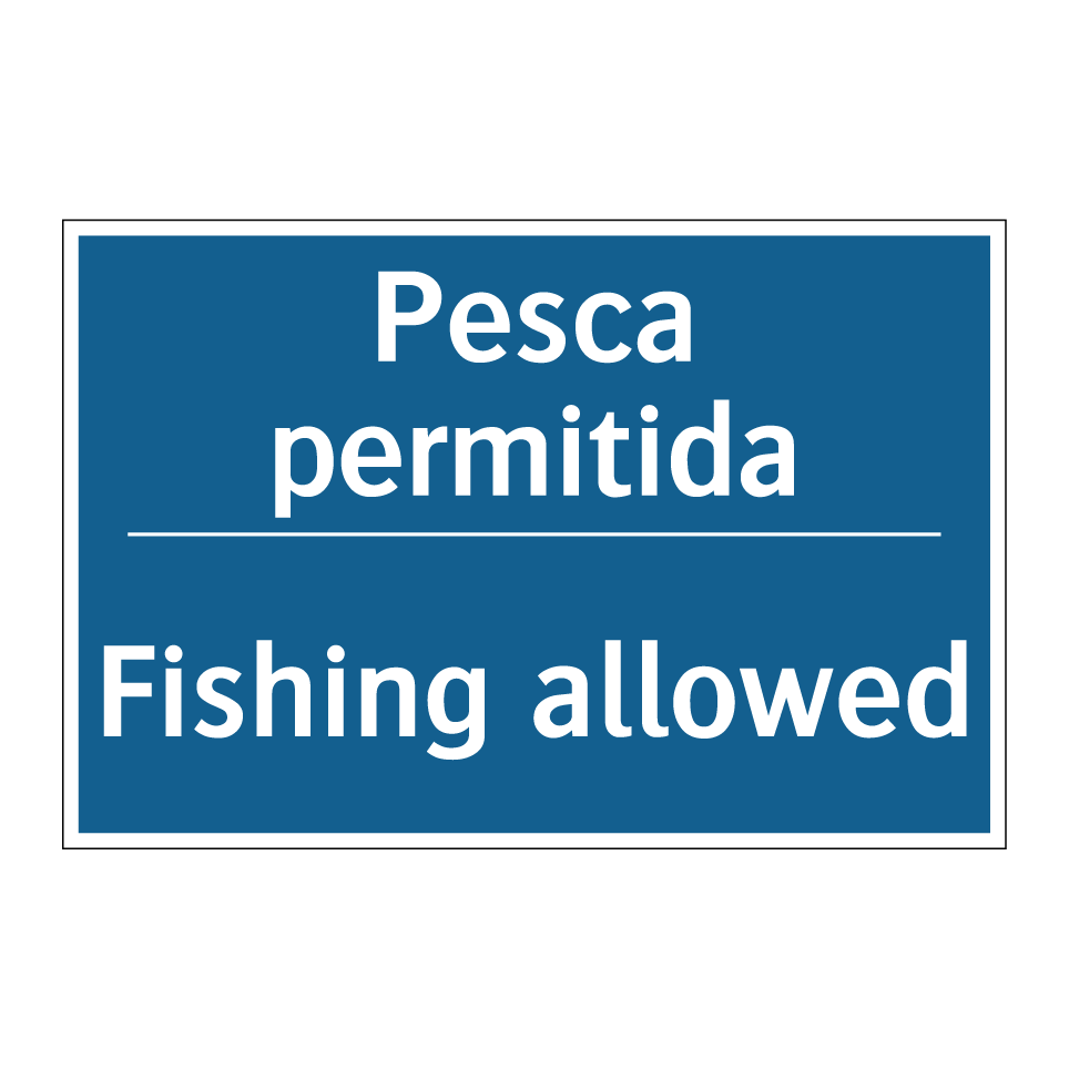 Pesca permitida - Fishing allowed