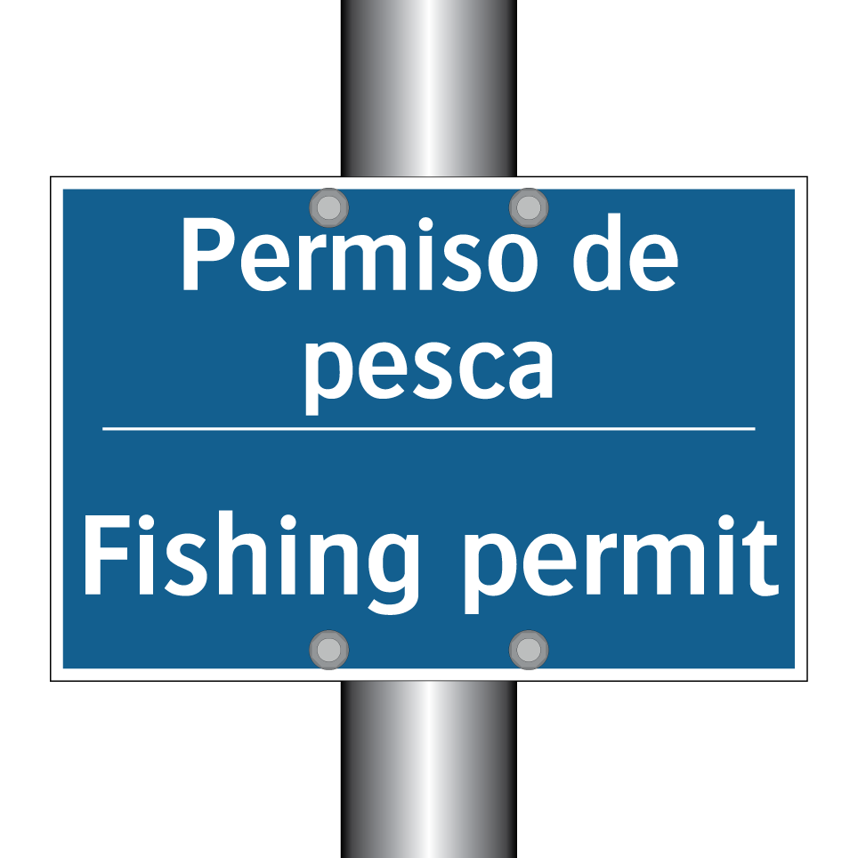 Permiso de pesca - Fishing permit