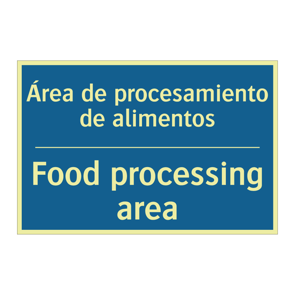 Área de procesamiento de alimentos /.../ - Food processing area