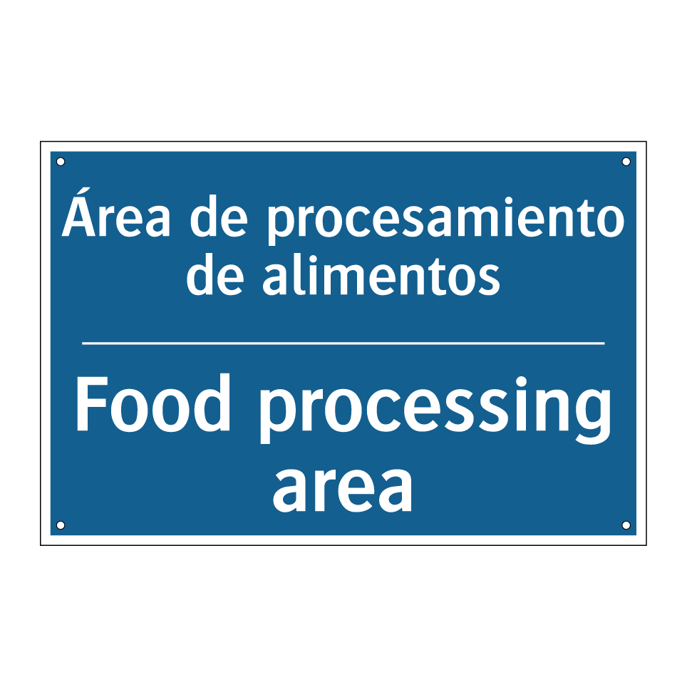 Área de procesamiento de alimentos /.../ - Food processing area