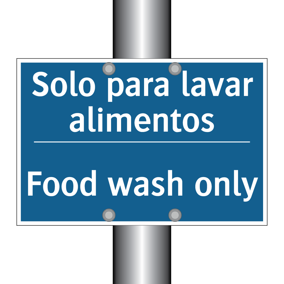 Solo para lavar alimentos - Food wash only