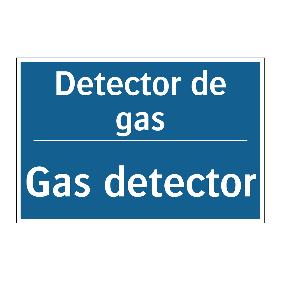 Detector de gas - Gas detector
