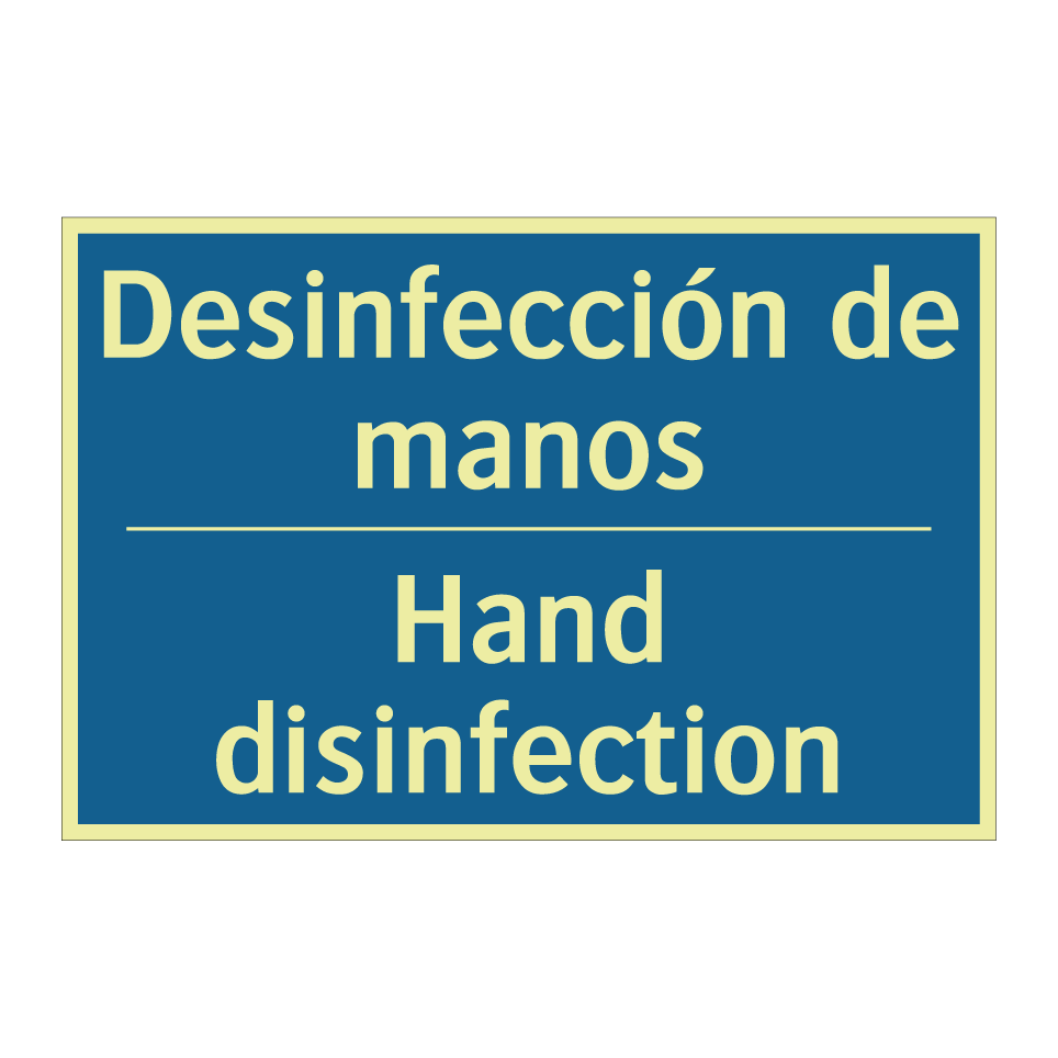 Desinfección de manos - Hand disinfection