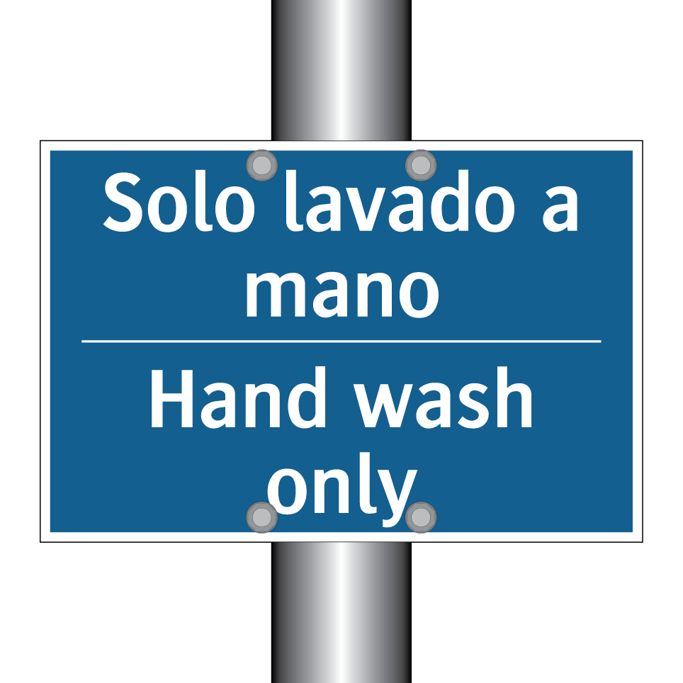 Solo lavado a mano - Hand wash only
