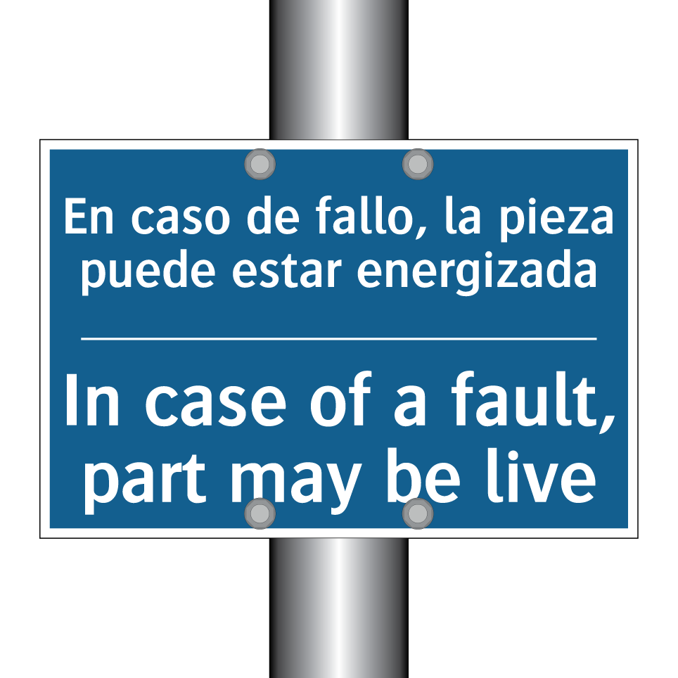 En caso de fallo, la pieza puede /.../ - In case of a fault, part may be /.../