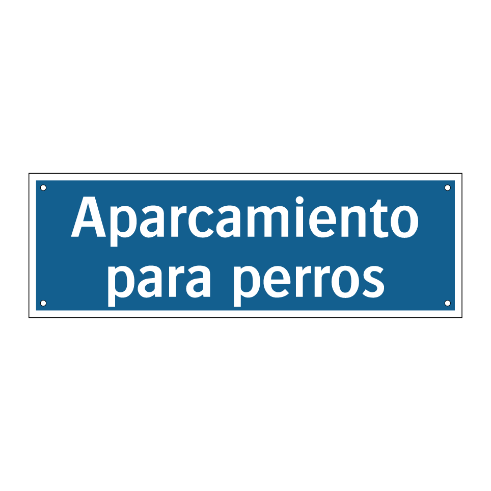 Aparcamiento para perros