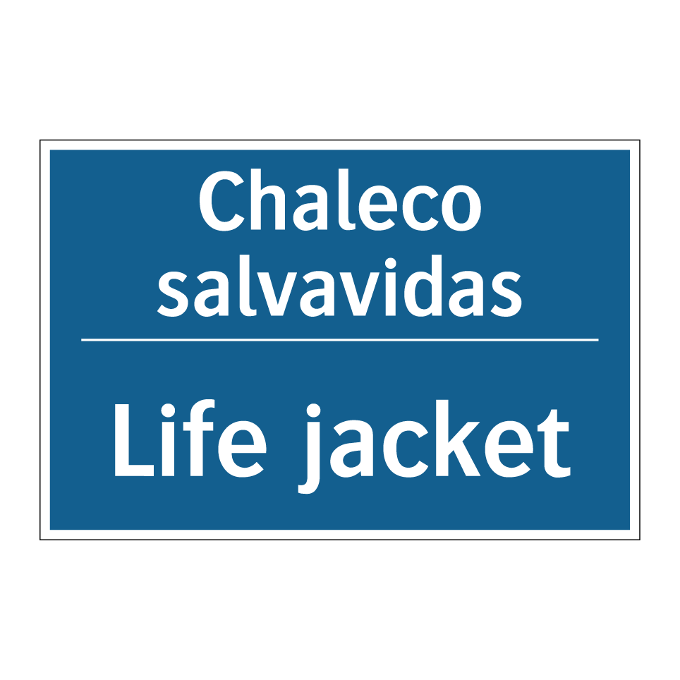 Chaleco salvavidas - Life jacket