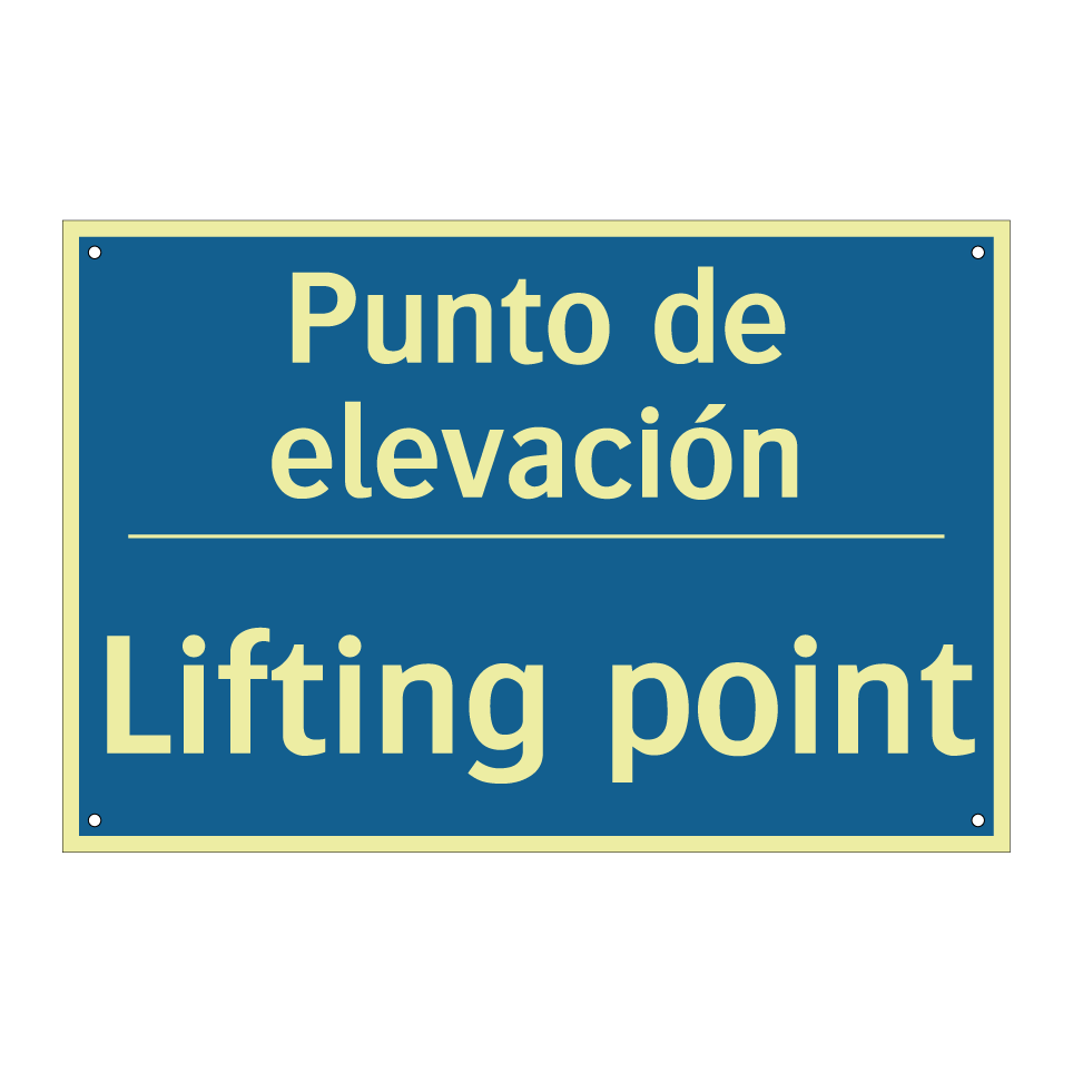 Punto de elevación - Lifting point