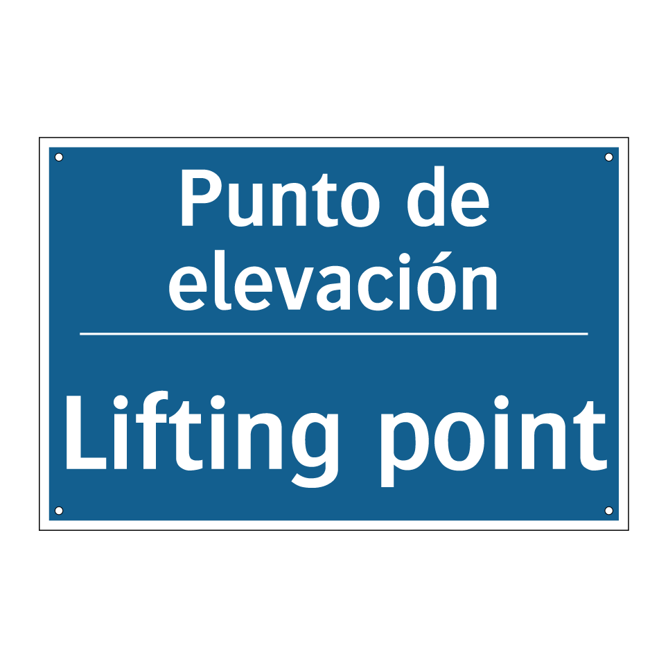 Punto de elevación - Lifting point