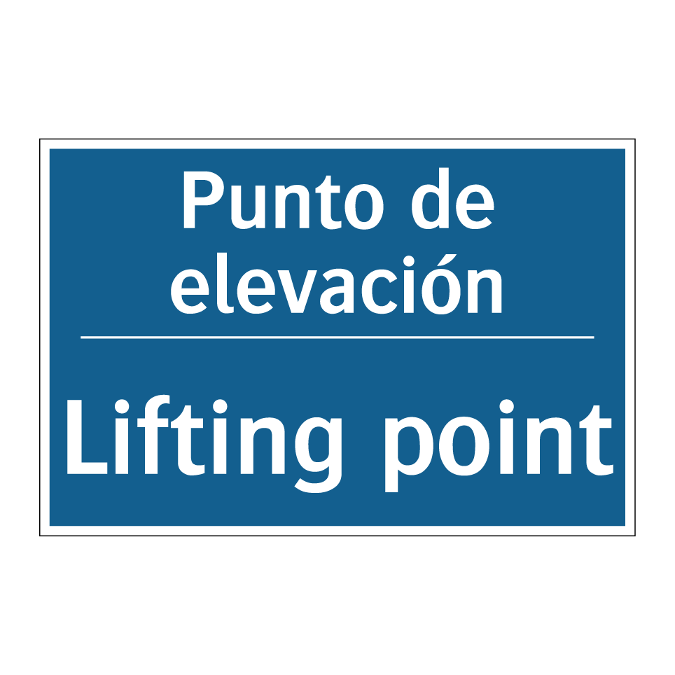 Punto de elevación - Lifting point