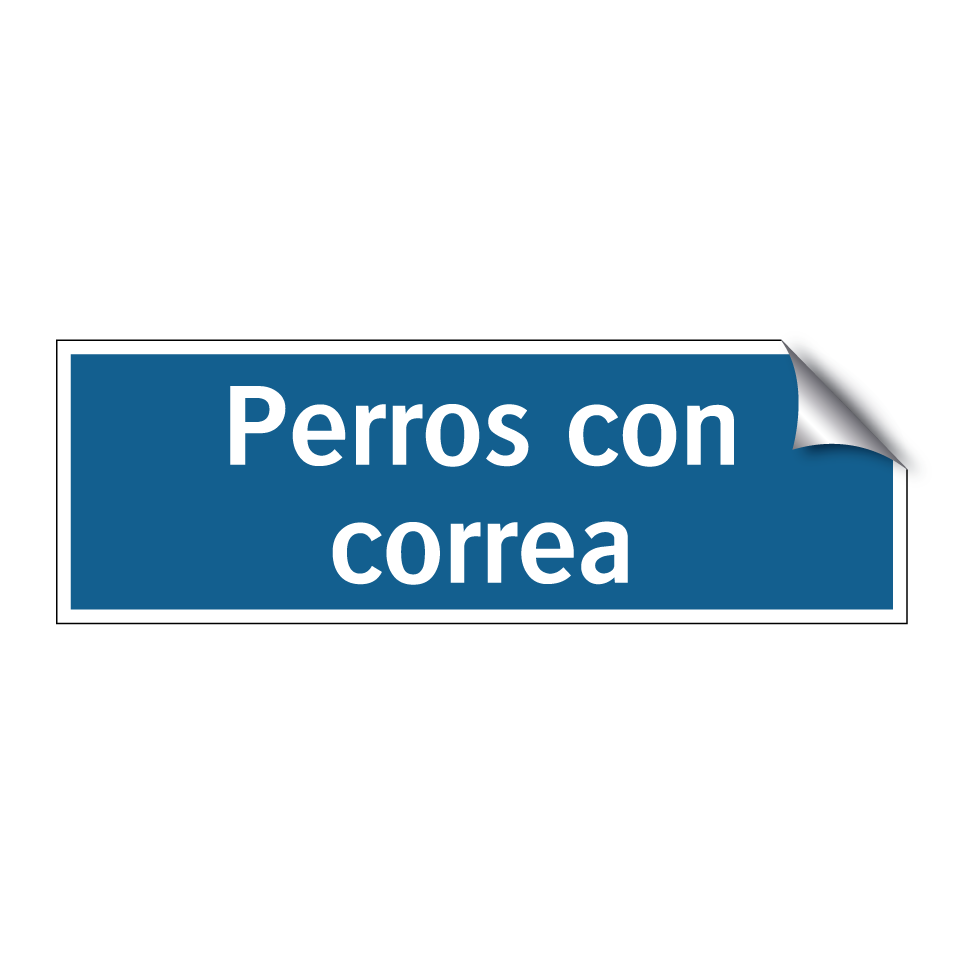 Perros con correa