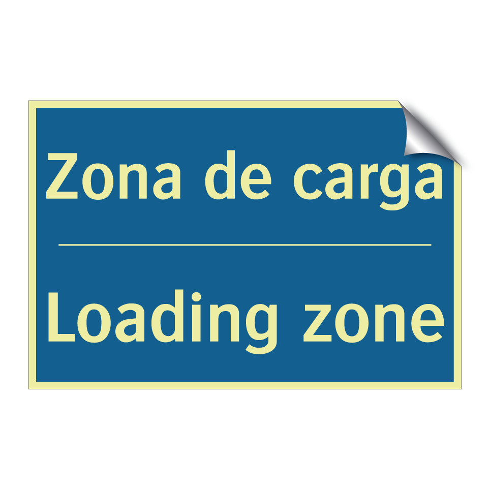 Zona de carga - Loading zone