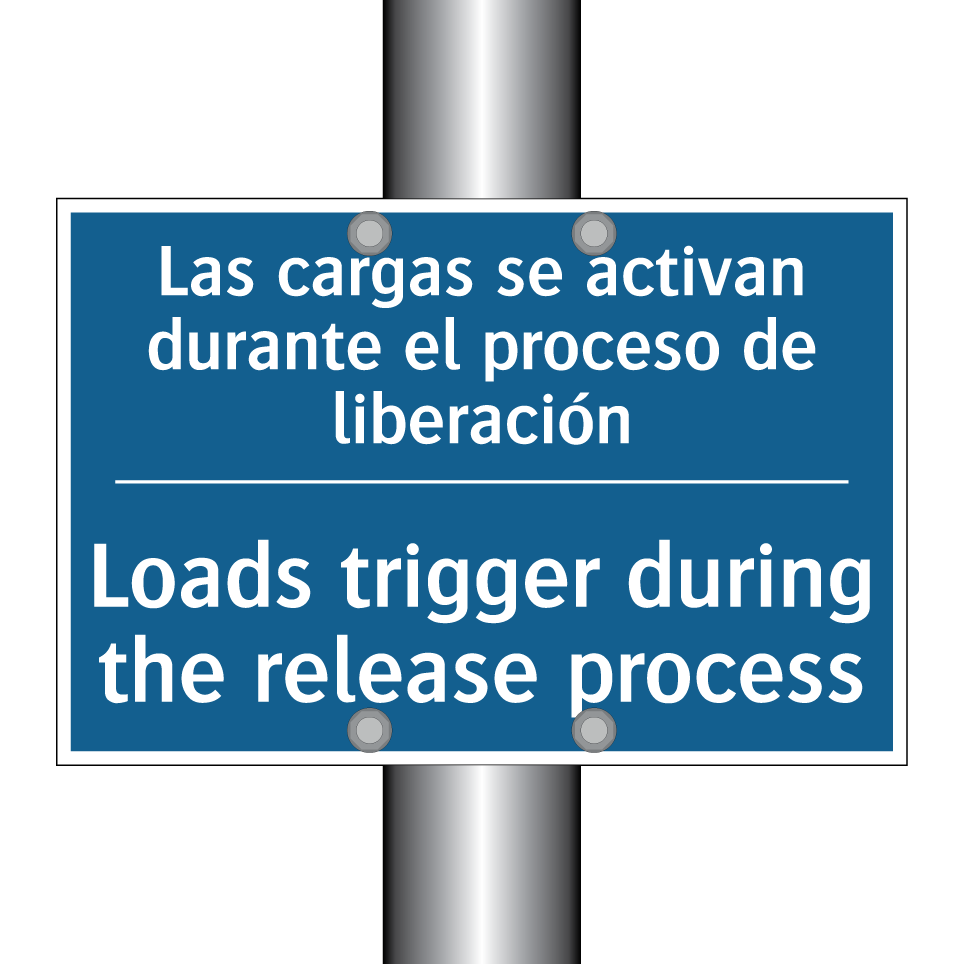 Las cargas se activan durante /.../ - Loads trigger during the release /.../