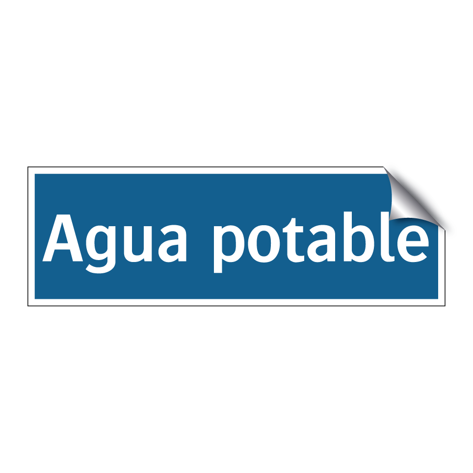 Agua potable