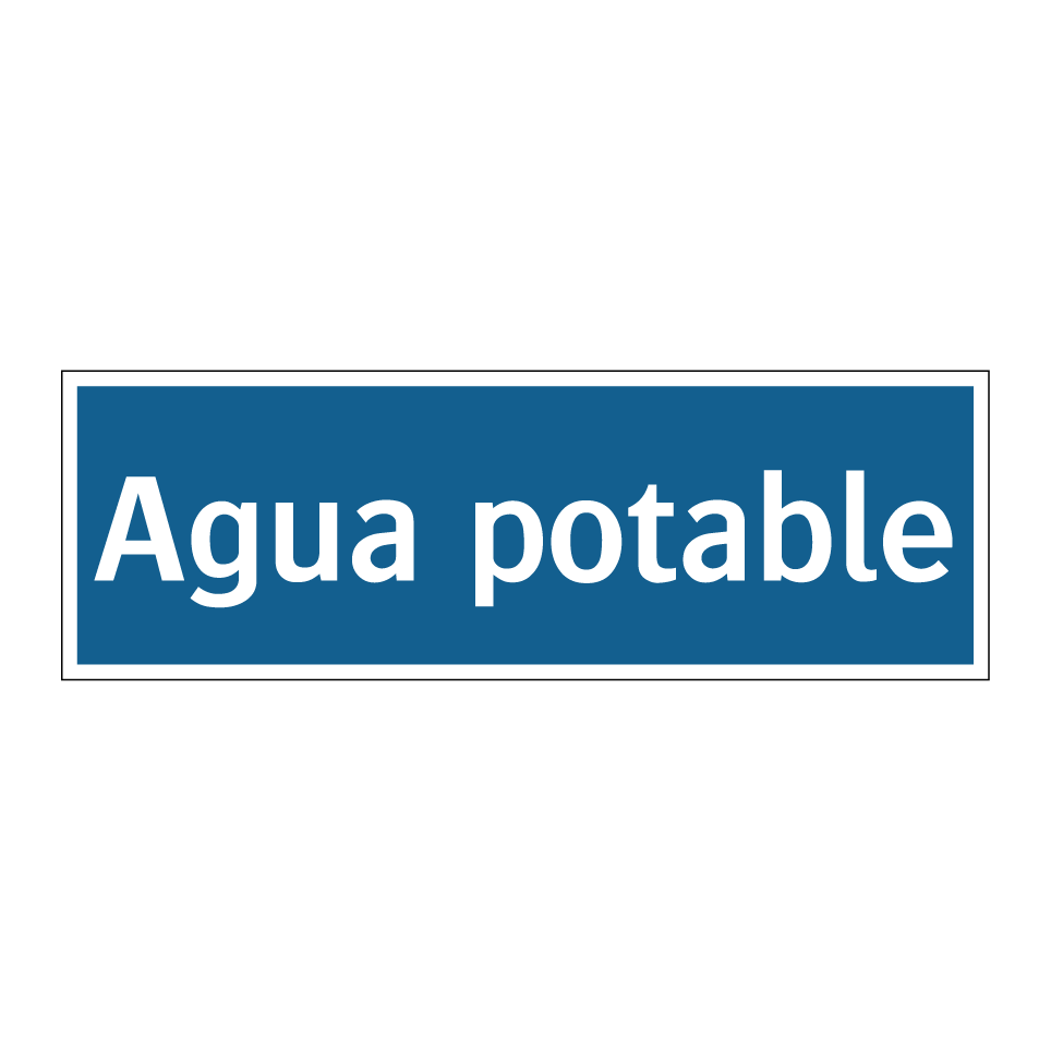 Agua potable