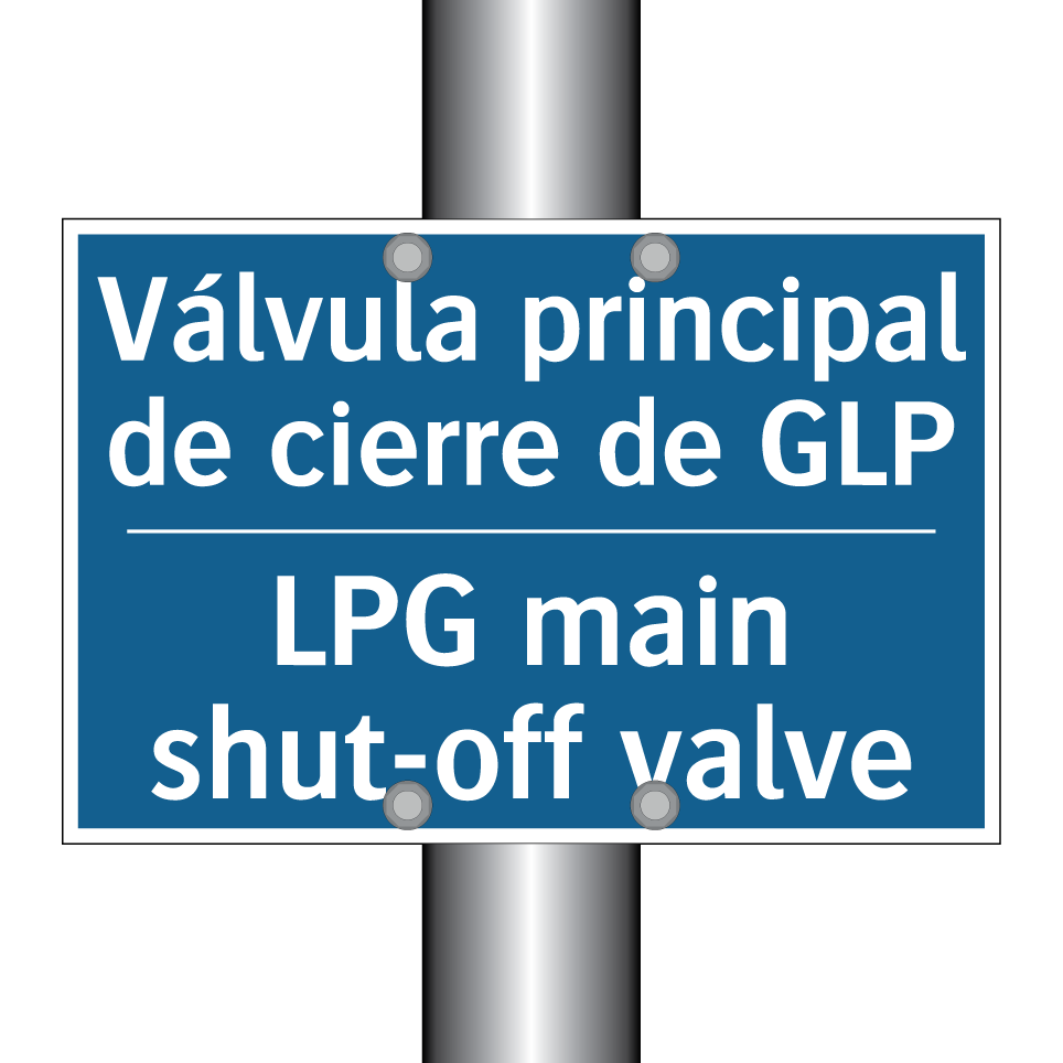 Válvula principal de cierre de /.../ - LPG main shut-off valve