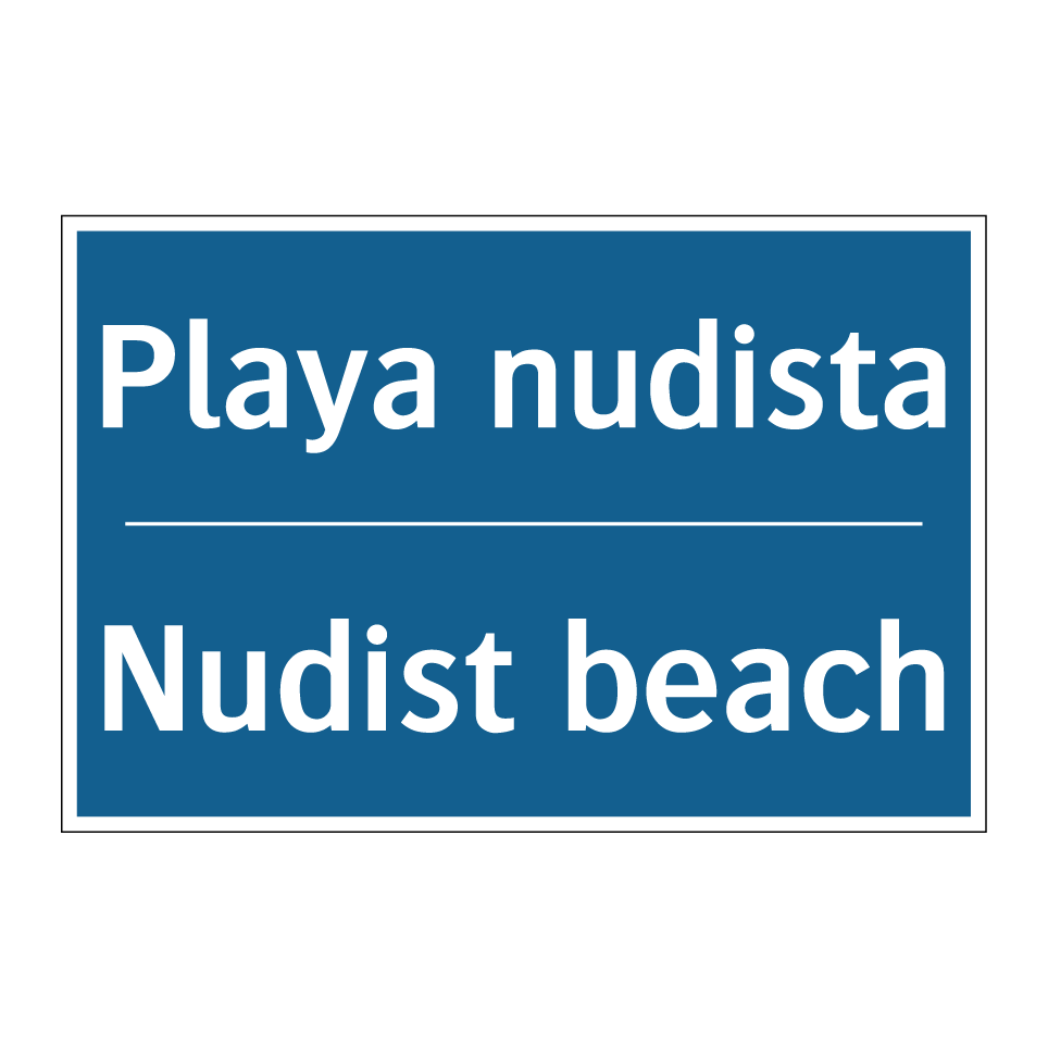 Playa nudista - Nudist beach