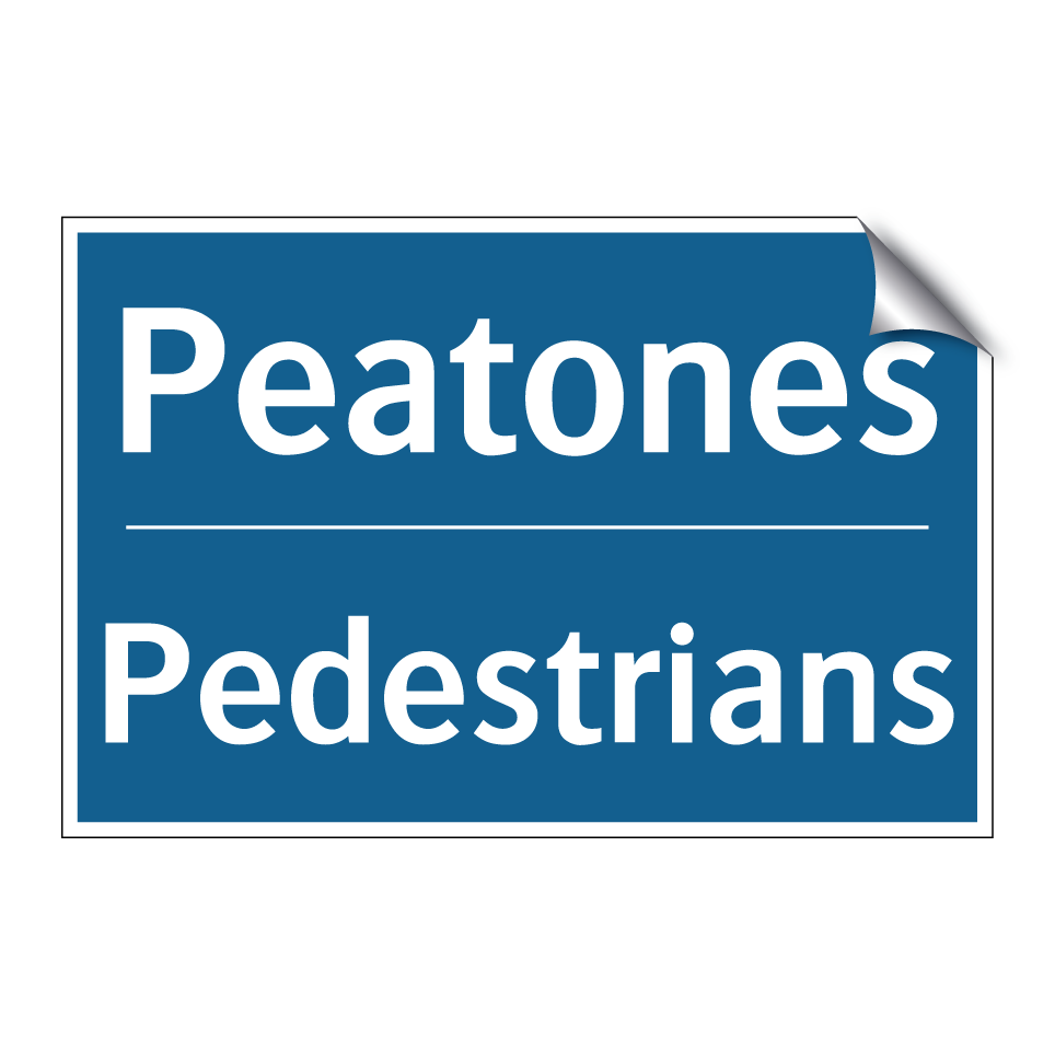 Peatones - Pedestrians