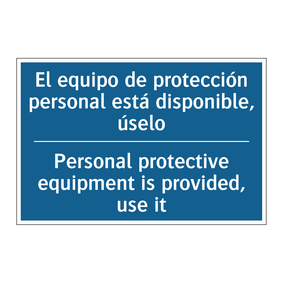 El equipo de protección personal /.../ - Personal protective equipment /.../