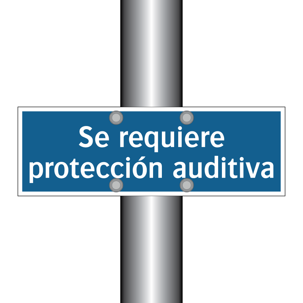 Se requiere protección auditiva