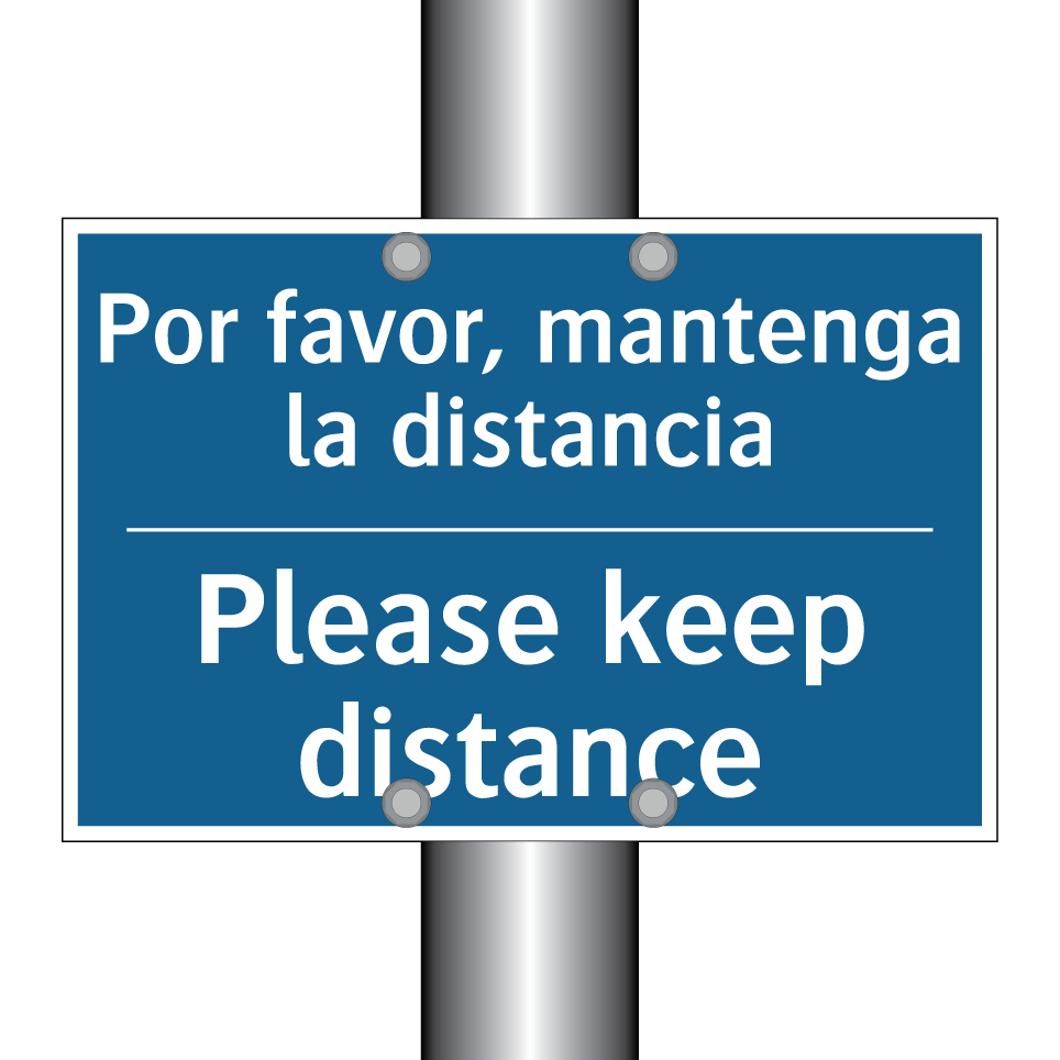 Por favor, mantenga la distancia /.../ - Please keep distance