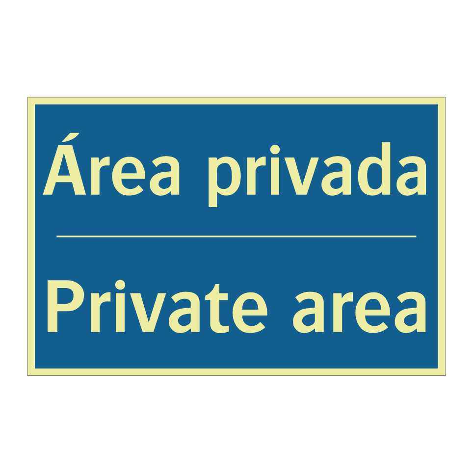 Área privada - Private area