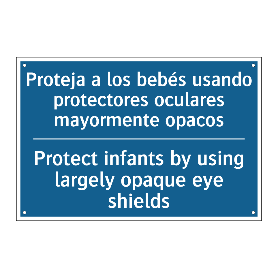 Proteja a los bebés usando protectores /.../ - Protect infants by using largely /.../