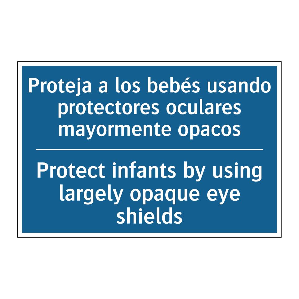 Proteja a los bebés usando protectores /.../ - Protect infants by using largely /.../