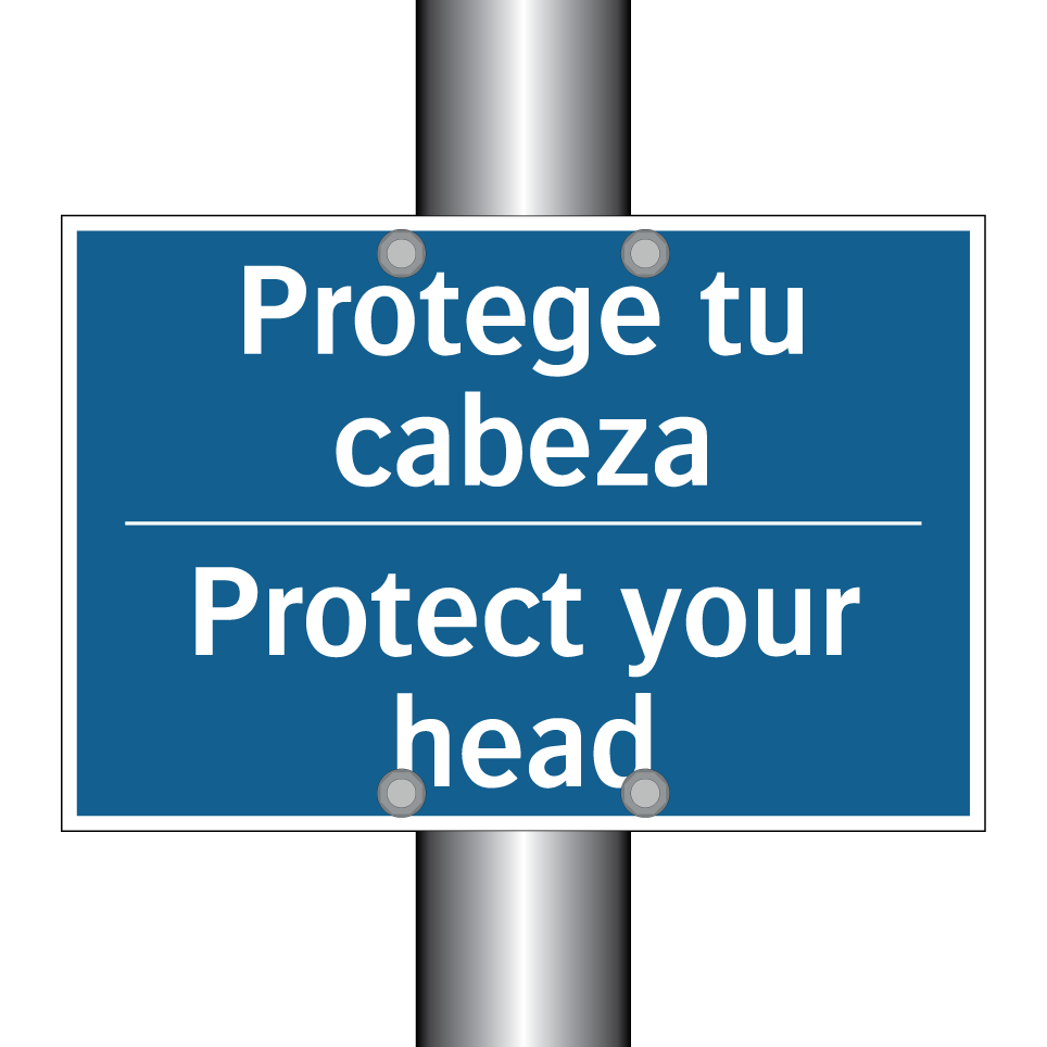 Protege tu cabeza - Protect your head
