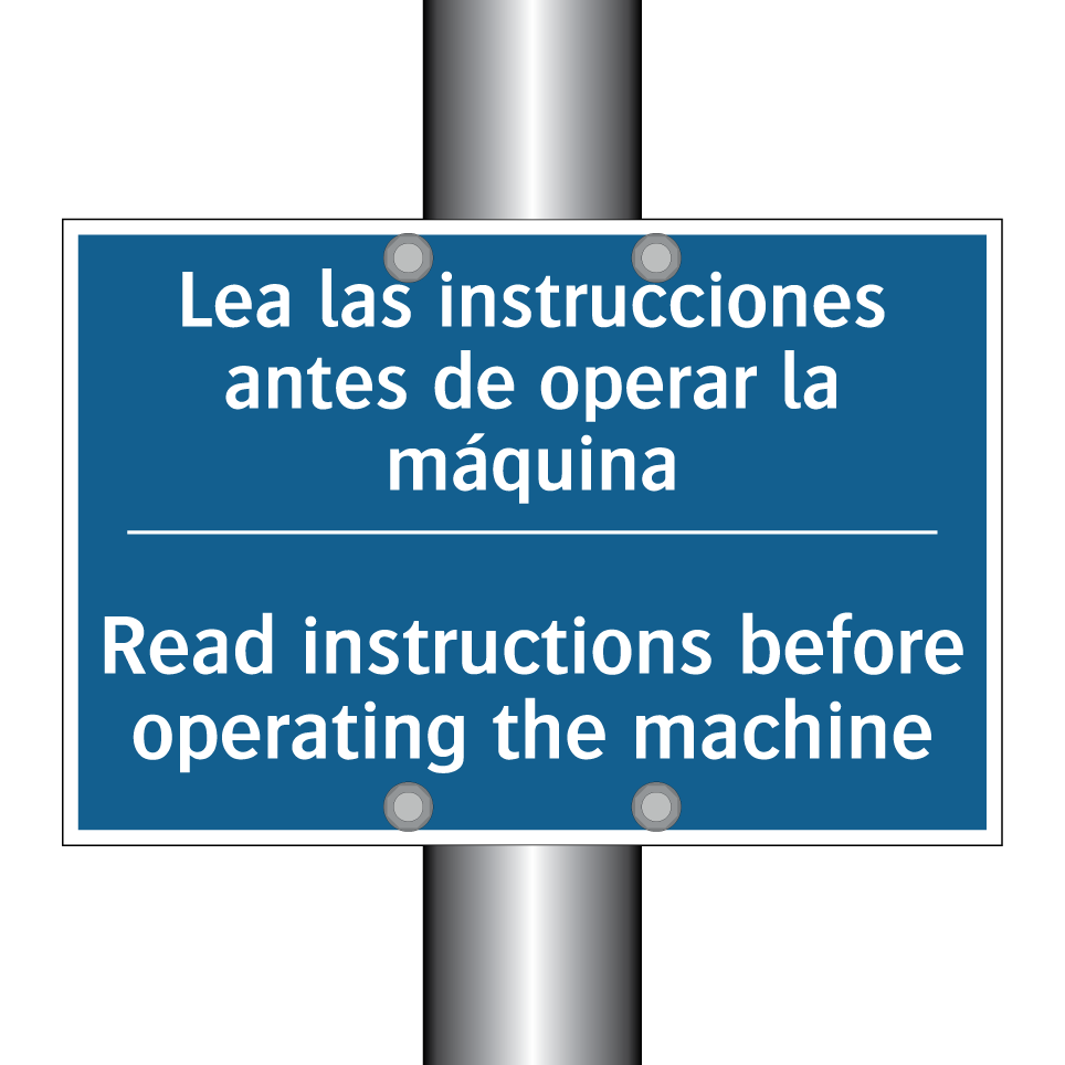 Lea las instrucciones antes de /.../ - Read instructions before operating /.../