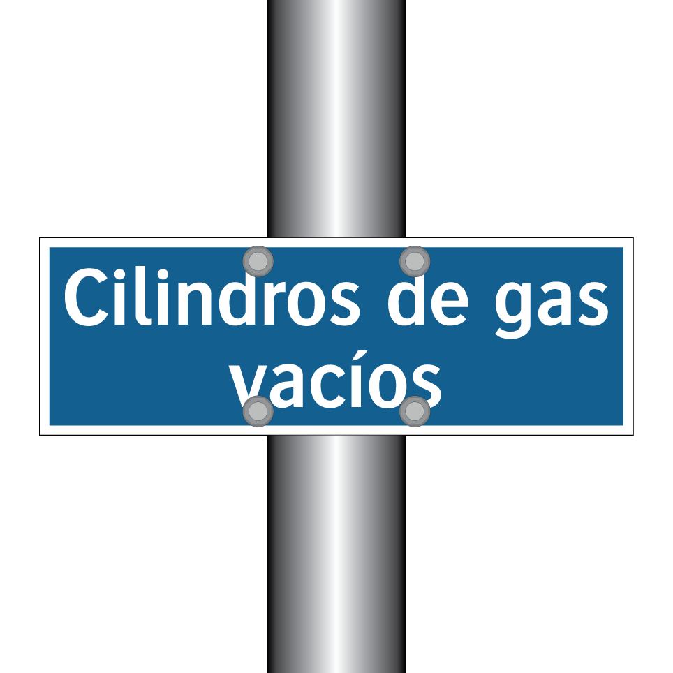 Cilindros de gas vacíos