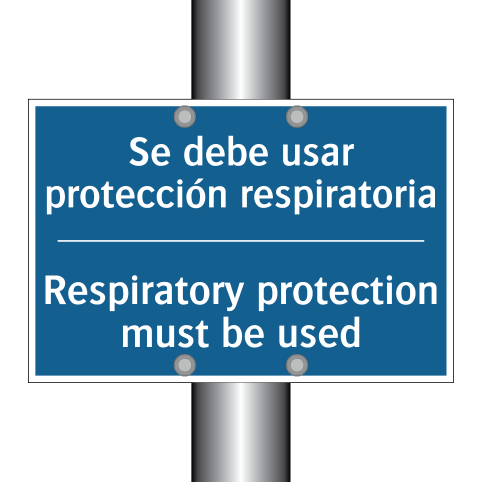 Se debe usar protección respiratoria /.../ - Respiratory protection must be /.../