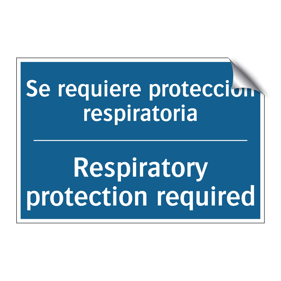 Se requiere protección respiratoria /.../ - Respiratory protection required /.../