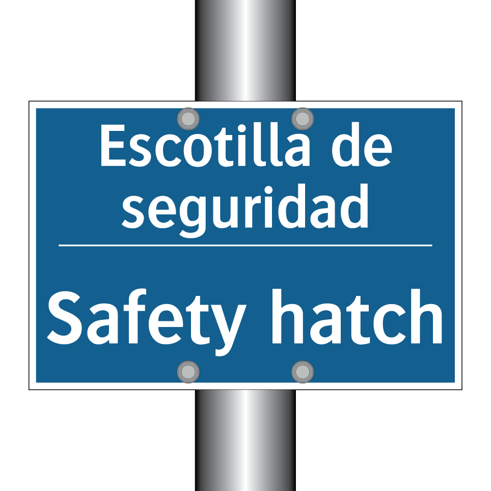 Escotilla de seguridad - Safety hatch