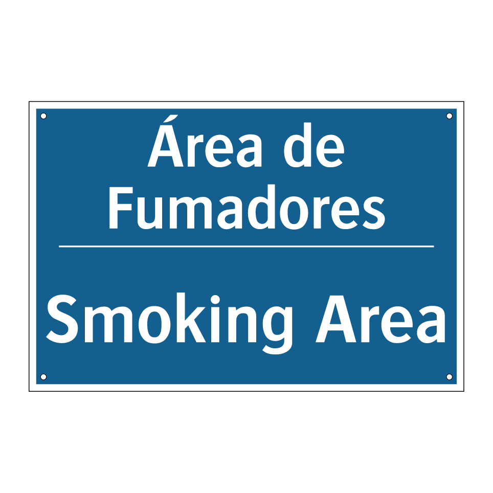 Área de Fumadores - Smoking Area
