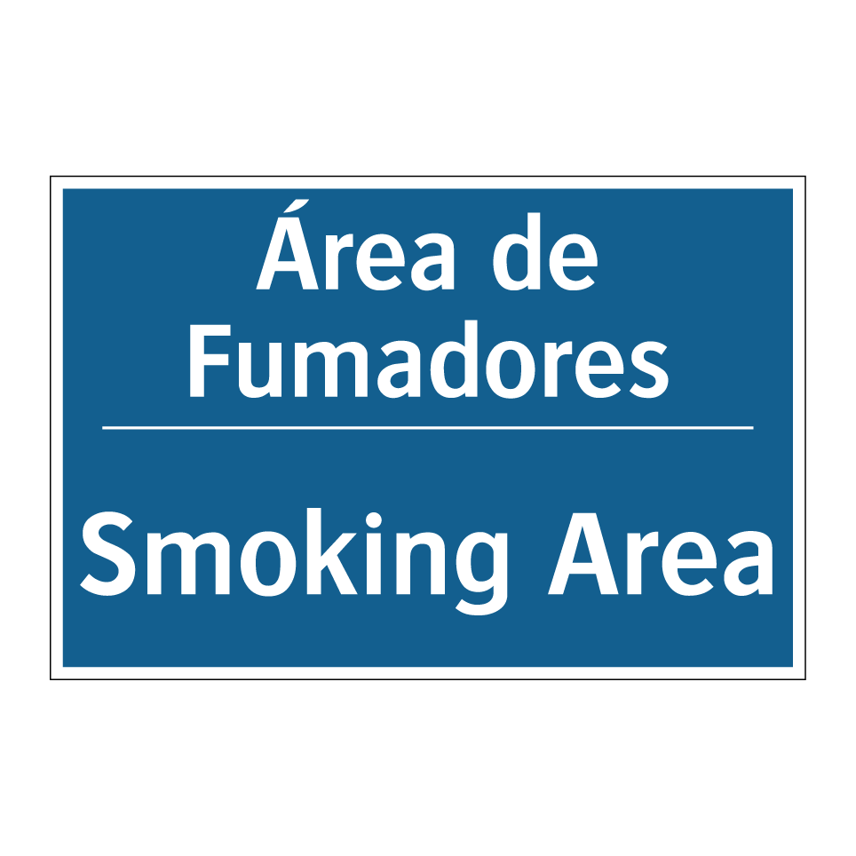 Área de Fumadores - Smoking Area