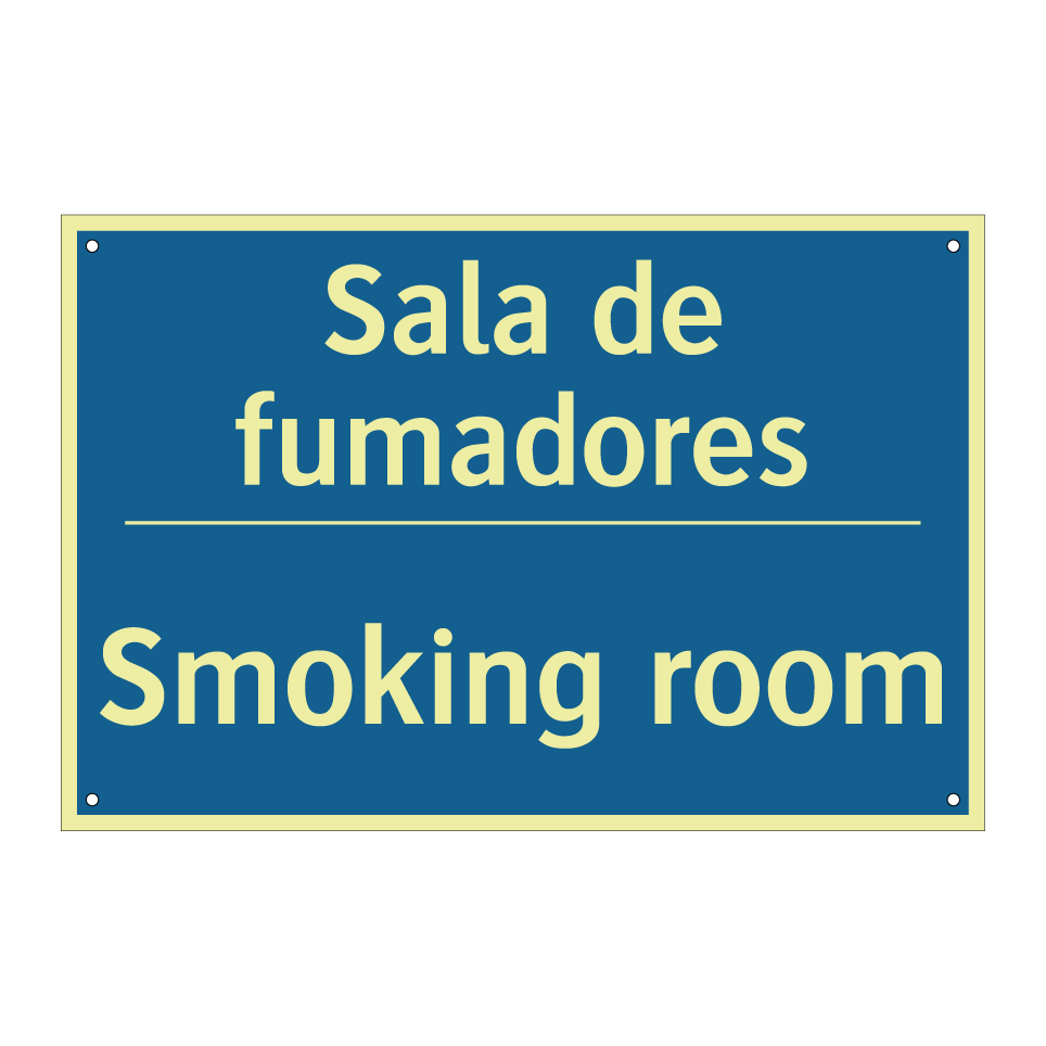 Sala de fumadores - Smoking room