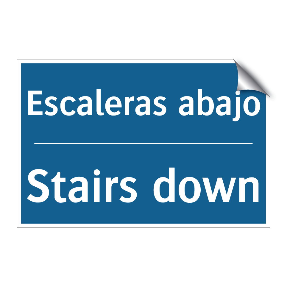 Escaleras abajo - Stairs down