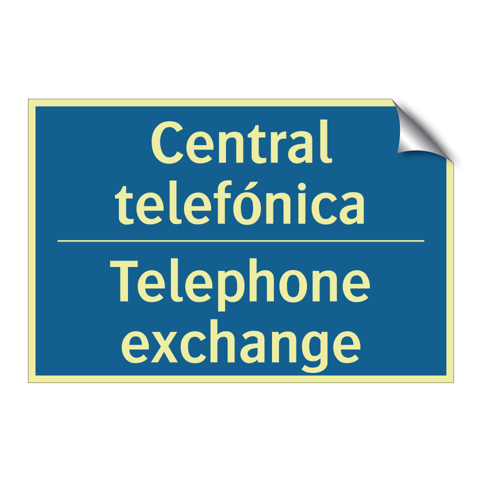 Central telefónica - Telephone exchange