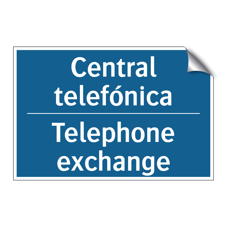 Central telefónica - Telephone exchange