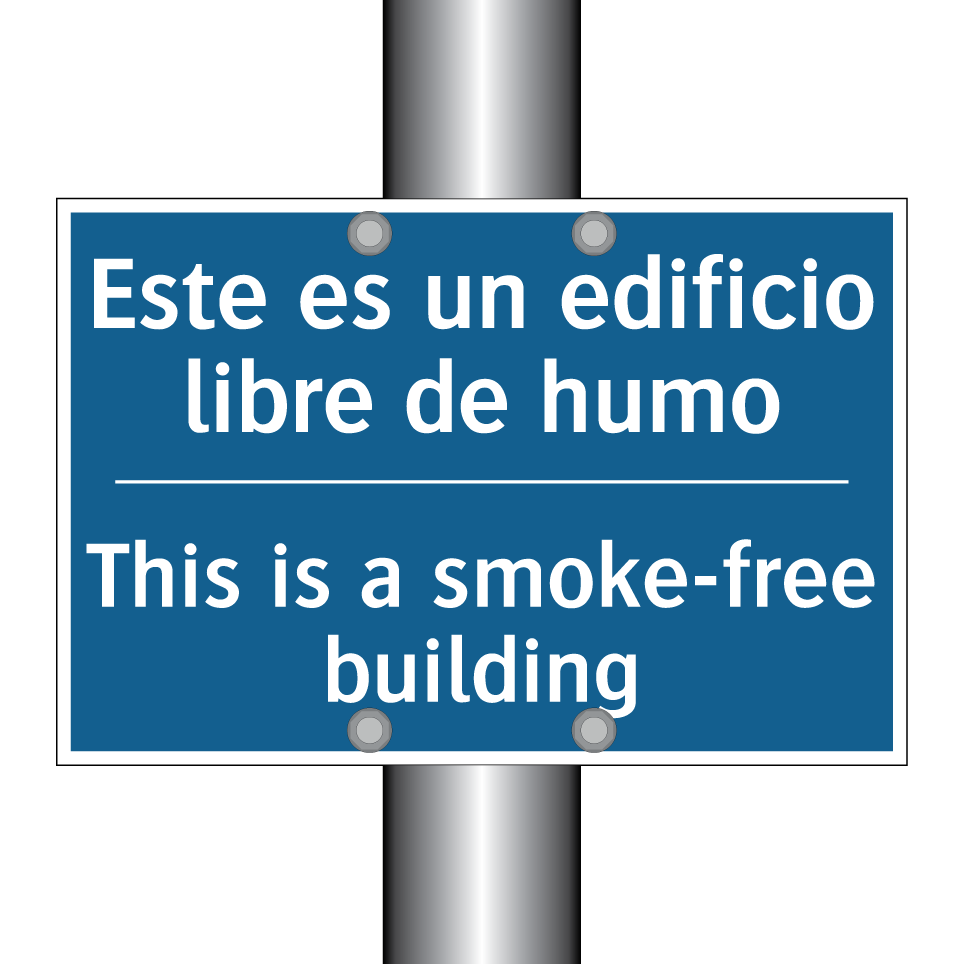 Este es un edificio libre de humo /.../ - This is a smoke-free building