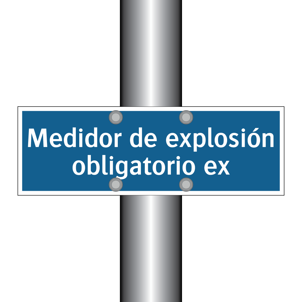 Medidor de explosión obligatorio ex