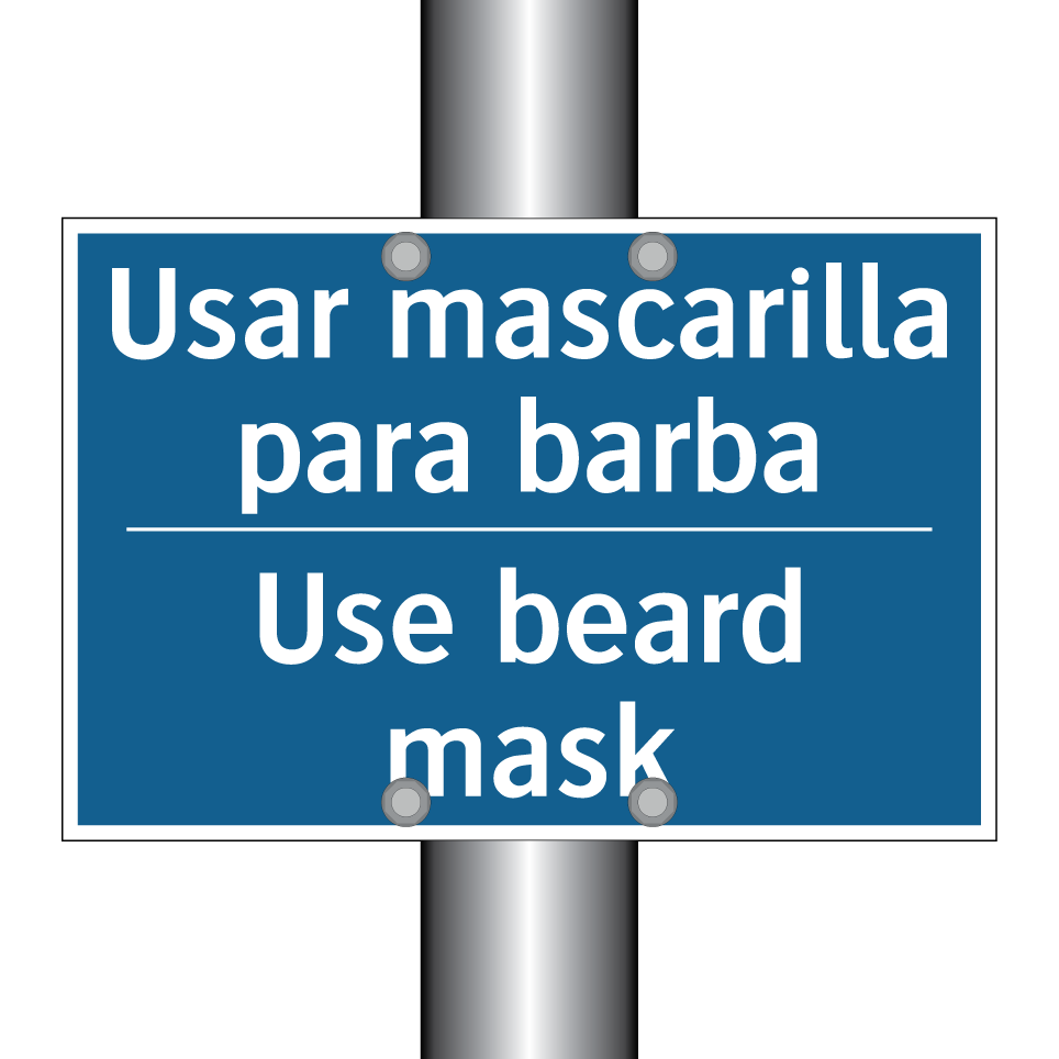 Usar mascarilla para barba - Use beard mask