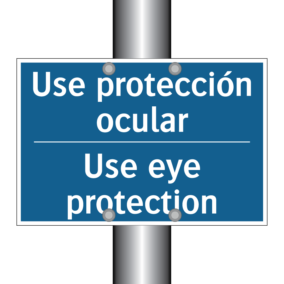 Use protección ocular - Use eye protection