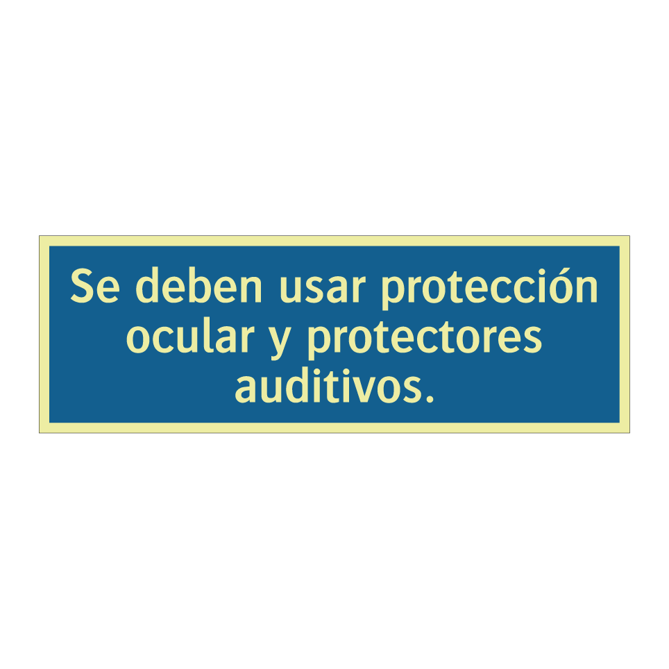 Se deben usar protección ocular y protectores auditivos.