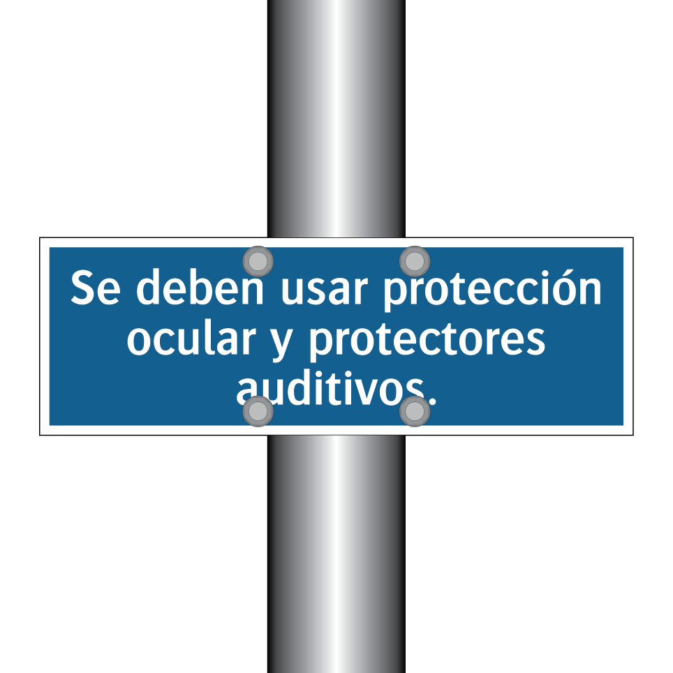 Se deben usar protección ocular y protectores auditivos.