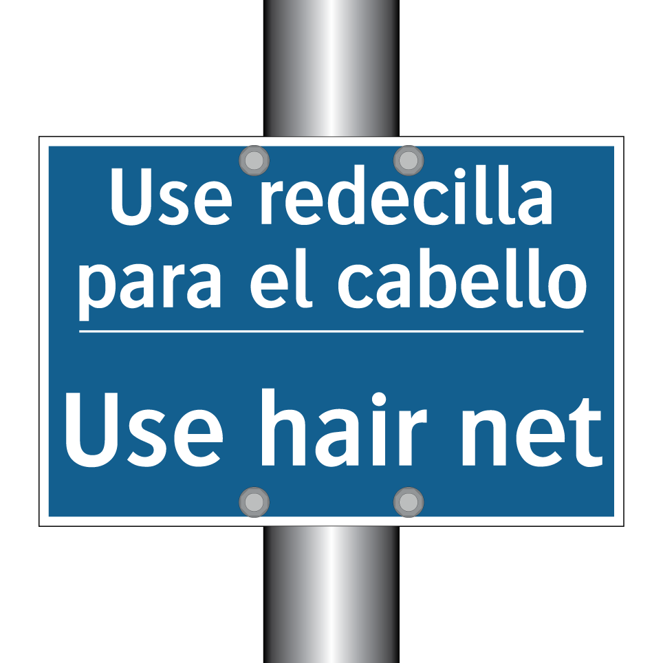 Use redecilla para el cabello - Use hair net